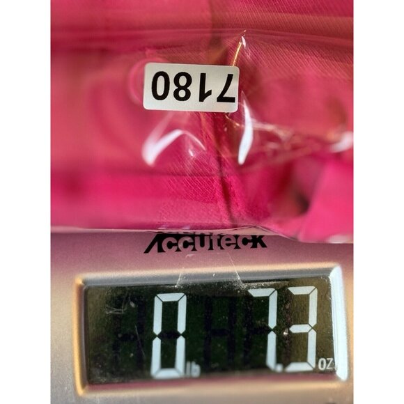 Chico’s Womens Button Down Top Size 20/22 Vibrant Hot Pink Long Sleeves - Picture 11 of 11